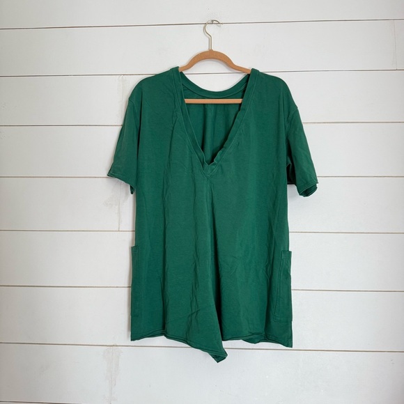 NWOT free people FP MOVEMENT HOT SHOT TEE ROMPER - Picture 11 of 15